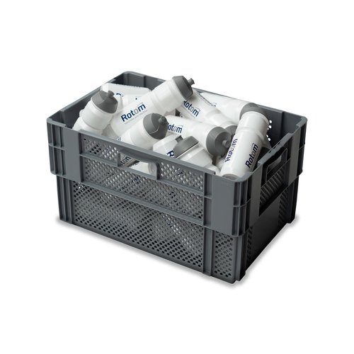 Draaistapelbak 600x400x320mm - geperforeerd