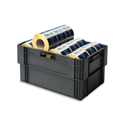 Bac Euronorm 600x400x300mm - 60 Litres - Parois fermées