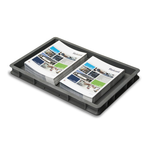 Euronorm stapelbak 600x400x58mm - PP