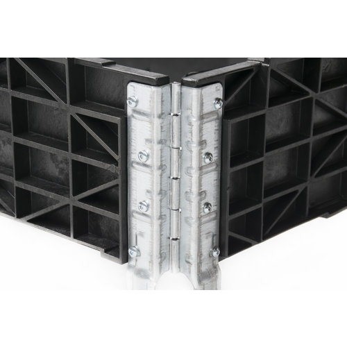 Rehausse palette plastique 800x600x200 mm