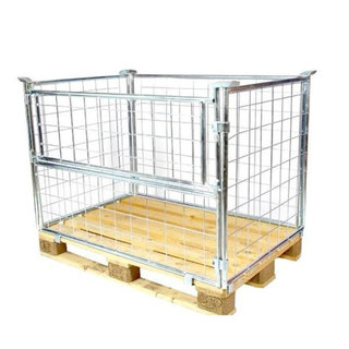 Opzetrand 1200x800x1000mm - metaal - verzinkt, inklapbaar