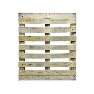 Blokpallet 1200x1000x160mm - hout, gebruikt