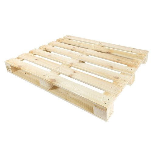 Palette bois perdu neuve, lourde, 7 planches