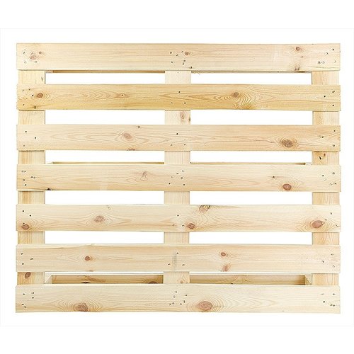 Eenmalige pallet 1200x1000x123mm - hout