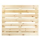 Eenmalige pallet 1200x1000x123mm - hout