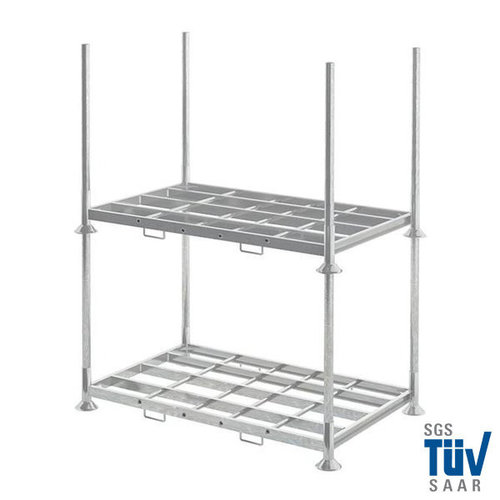 Rack mobile 2025x1180x310mm - Double espace de palette