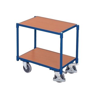 Chariot à plateaux 610x410x600mm - 2 étages