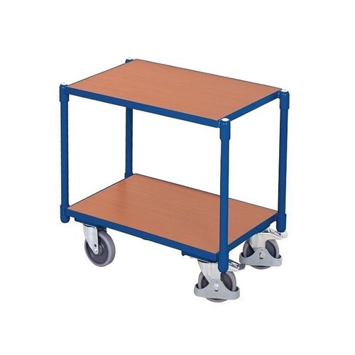 Euro systeemroller 675x415x635mm - 2 laadvlakken