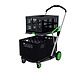 Trolley Clax 880x540x1010mm - avec caisse pliante
