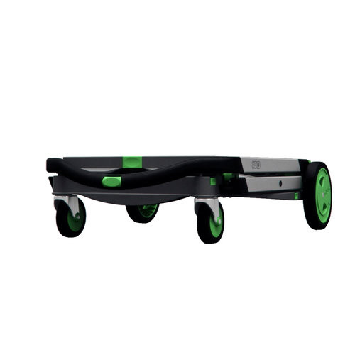 Trolley Clax 880x540x1010mm - avec caisse pliante