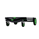 Trolley Clax 880x540x1010mm - avec caisse pliante