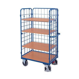 Etagewagen 1390x825x1820mm - 4 laadvlakken