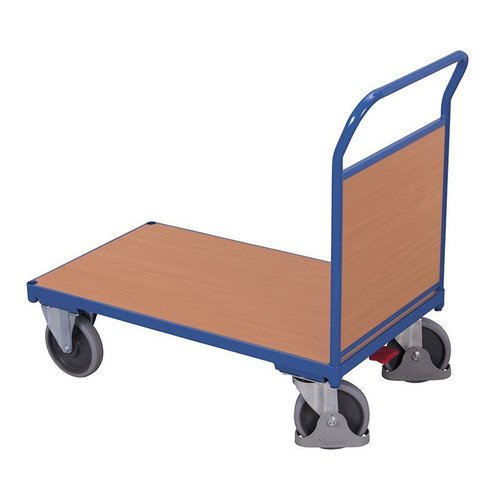 Chariot à plateforme, 1320x800x990mm - Poignée pleine