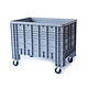 Caisse industrielle 1165x800x950mm - 4 roulettes