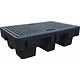 Bac de rétention 1310x910x380mm - Grille incluse