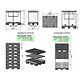 Palletbox 1220x820x928mm - vouwbaar