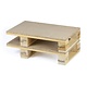 Display pallet 600x400x126 mm - ISPM 15, 250 kg