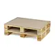 Demi-palette 800x600x126 mm - ISPM 15, 250 kg