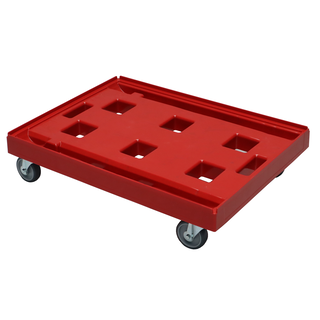 Dolly 810x610x195 mm - kunststof, raster bodem
