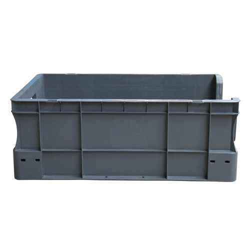 Bac norme Europe empilable 600x400x230mm - 45 litres - avec poignées ouvertes