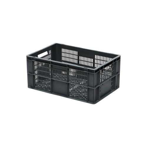 Euronorm kunststof stapelbak 600x400x270mm - geperforeerd - 52 liter