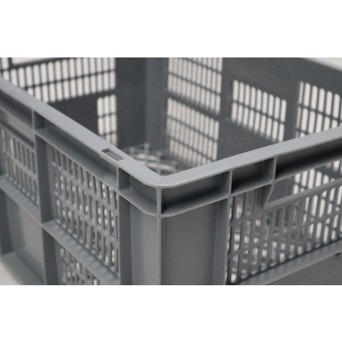 Bac gerbable norme Euro 600x400x270mm ajouré