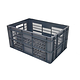 Bac en plastique norme Europe 600x400, contenu 55 litres