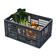 Bac en plastique norme Europe 600x400, contenu 55 litres