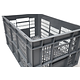 Bac en plastique norme Europe 600x400, contenu 55 litres