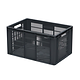 Bac empilable Euronorm en plastique 600x400x320 mm