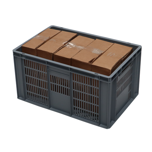 Bac empilable Euronorm en plastique 600x400x320 mm