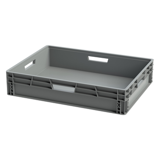 Euronorm stapelbak 800x600x170mm - 68 liter - gesloten