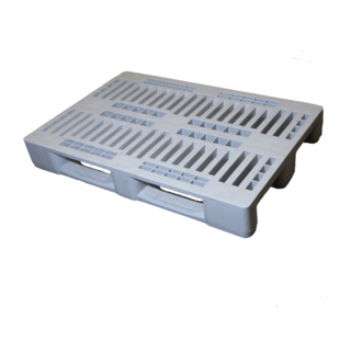 Palette hygiénique H1 1200x800x160mm - 1250 kg, pont ouvert, sans bords, occasion
