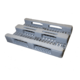H1 Hygiëne pallet 1200x800x160mm - 1250 kg, open dek, zonder randen, gebruikt