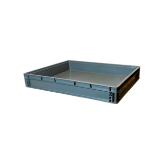 Bac Euronorme 800x600x120mm - 45 litres - fermé