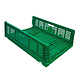 Caisse à fruits pliable ajourée 600x397x180 mm - 36 L, PEHD, Occasion