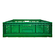 Caisse à fruits pliable ajourée 600x397x180 mm - 36 L, PEHD, Occasion