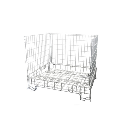 Conteneur métallique 1200x1000x1000mm - galvanisé, pliable