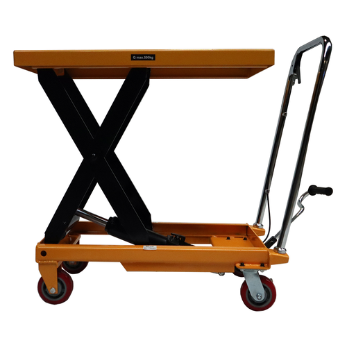 Table élévatrice 1120x500x958 mm - 500 kg - mobile
