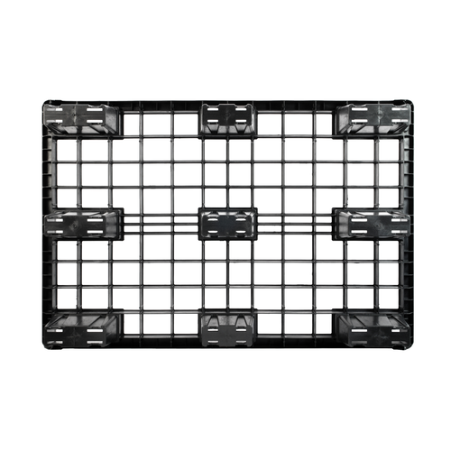 Palette 1200x800x153mm - plastique, emboîtable, 1000kg