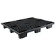 Pallet 1200x1000x153 mm - nestbaar, 1000kg, 9 poten