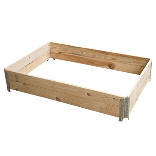Palletrand 1200x800x200mm - hout, B keus, 4 scharnieren, nieuw