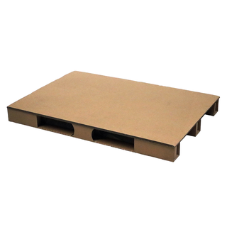Pallet 1200x800x110mm - Karton, gesloten dek, 500 kg