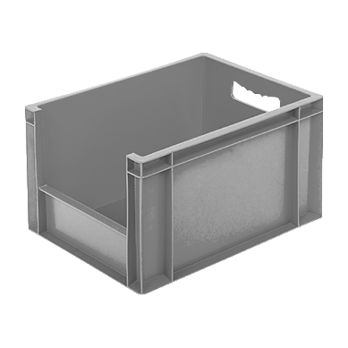 Bac norme Europe en plastique 400x300x235mm -  PP plastique