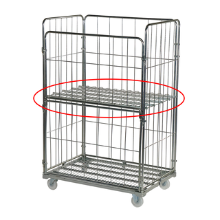 Tablette métallique 1145x650mm - compatible avec l'article 40077 - Copy