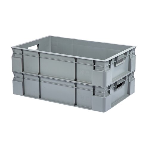 Euronorm stapelbak 600x400x150mm - 30 liter, gesloten
