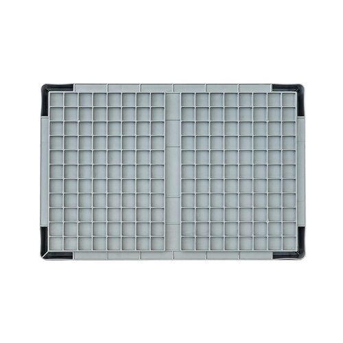 Euronorm stapelbak 600x400x150mm - 30 liter, gesloten