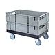 Euronorm stapelbak 600x400x150mm - 30 liter, gesloten
