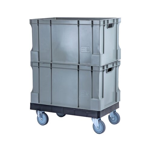 Bac plastique norme Europe 600x400x330mm - empilable