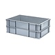 Euronorm plastic bak 600x400x120mm - gesloten, 22L